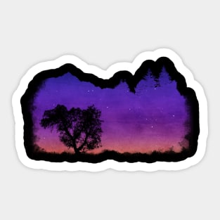 Twilight Fire Sticker